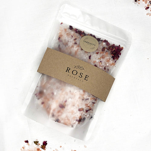 Rose badesalt